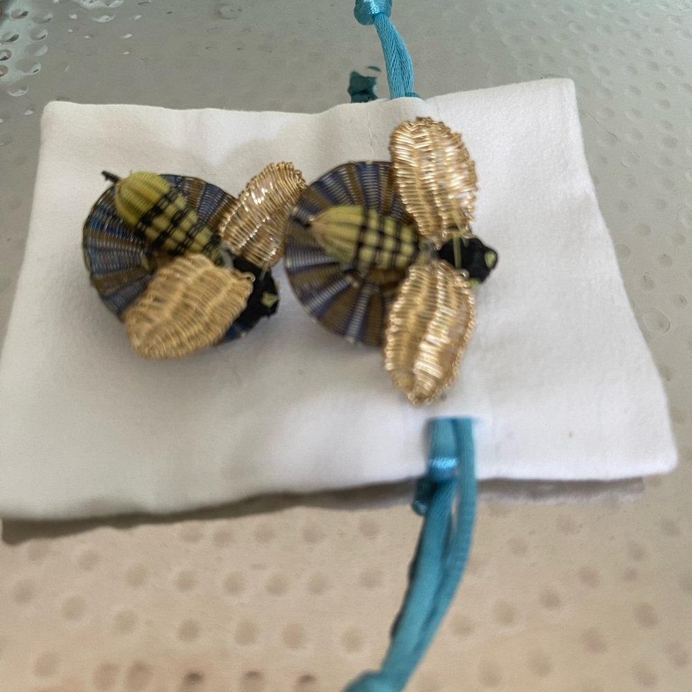 Mercedes Salazar Bumblebee Earrings